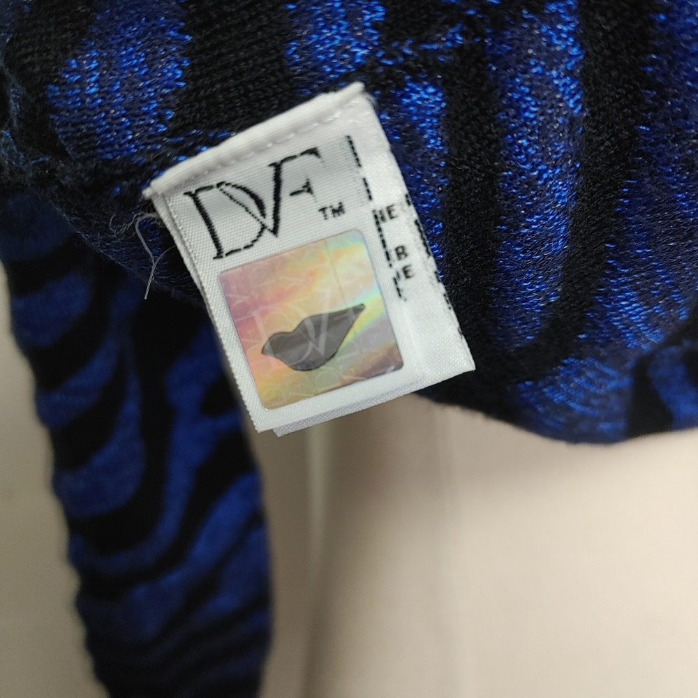 Diane Von Furstenberg wool zebra sweater size XS - Picture 9 of 13